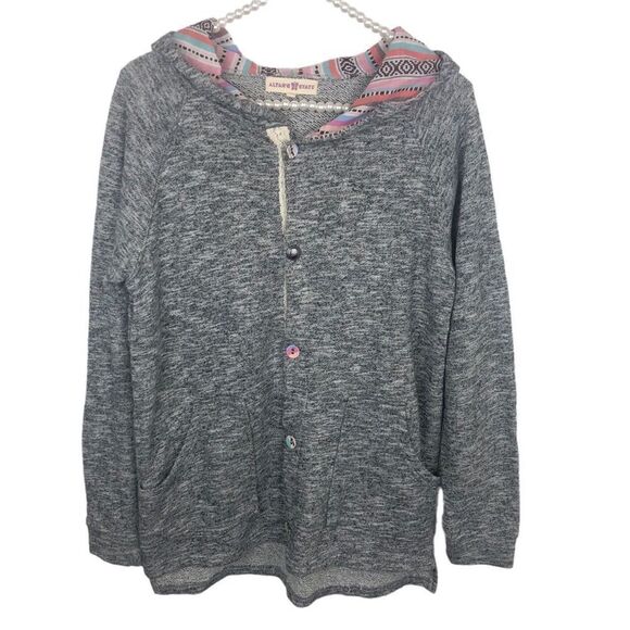 Altar’d State hoodie lightweight button up size Medium - Picture 1 of 13